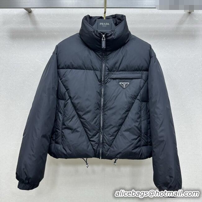 Low Cost Promotional Prada Down Jacket P090409 Black 2025