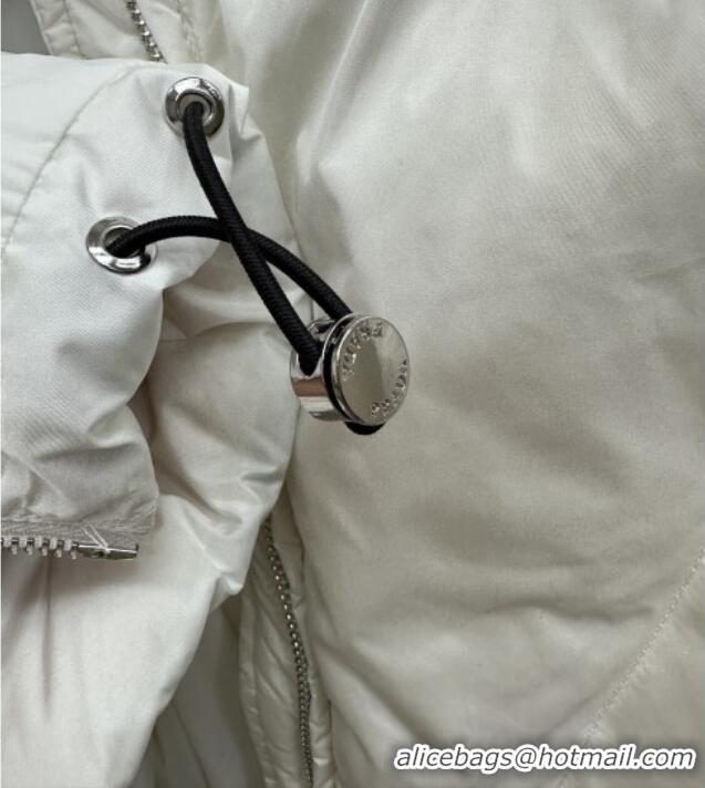 Luxury Discount Prada Down Jacket P090410 White 2025