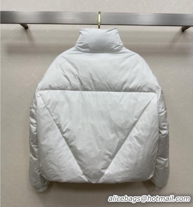 Luxury Discount Prada Down Jacket P090410 White 2025