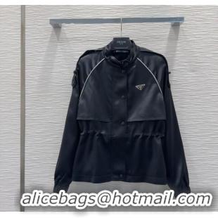 Luxury Discount Prada Jacket PR090401 Black 2025