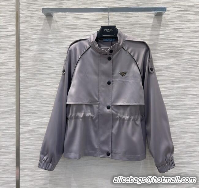 Well Crafted Prada Jacket PR090401 Grey 2025