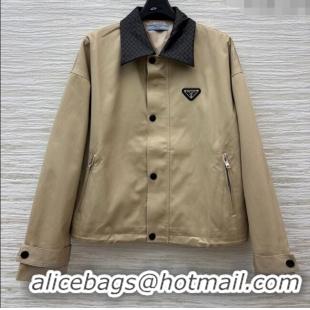 Buy Discount Prada Jacket PR090404 Khaki 2025