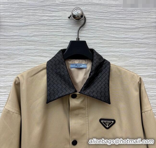 Buy Discount Prada Jacket PR090404 Khaki 2025