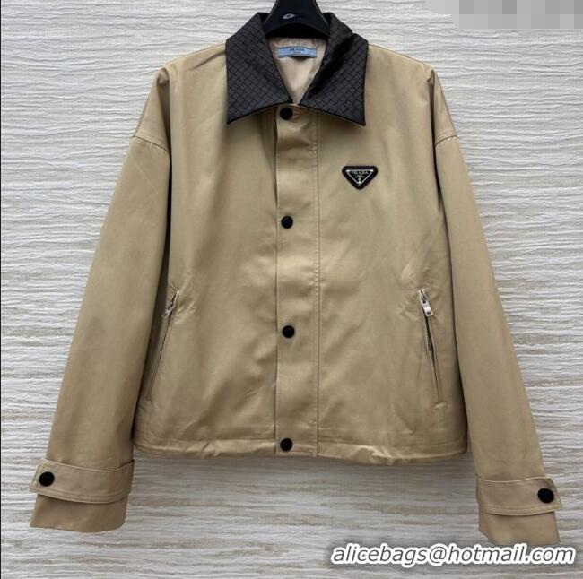 Buy Discount Prada Jacket PR090404 Khaki 2025
