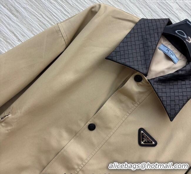 Buy Discount Prada Jacket PR090404 Khaki 2025