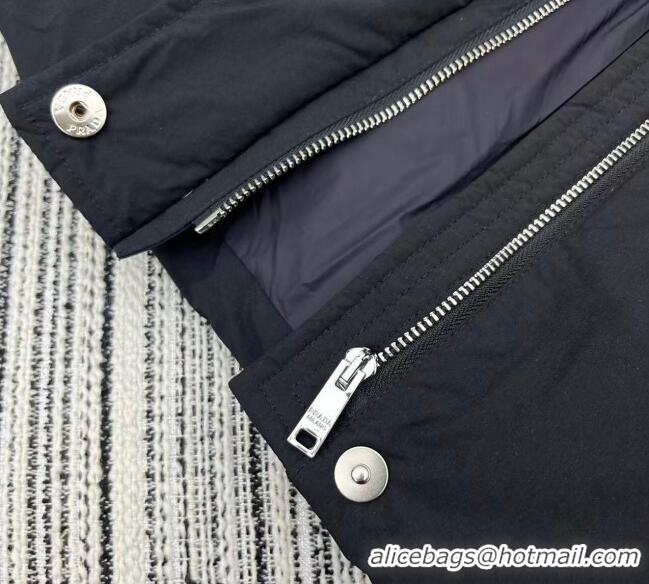 Luxury Cheap Prada Down Jacket PR090405 Black 2025