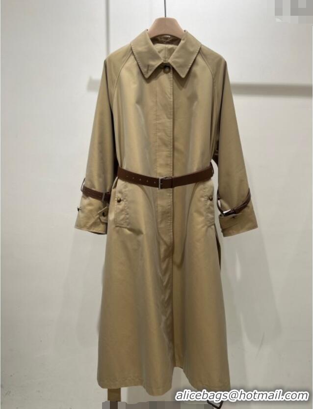 Famous Brand Prada Long Coat PR090409 Khaki 2025
