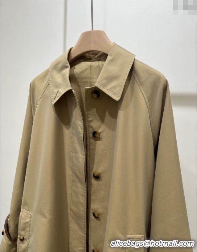 Famous Brand Prada Long Coat PR090409 Khaki 2025
