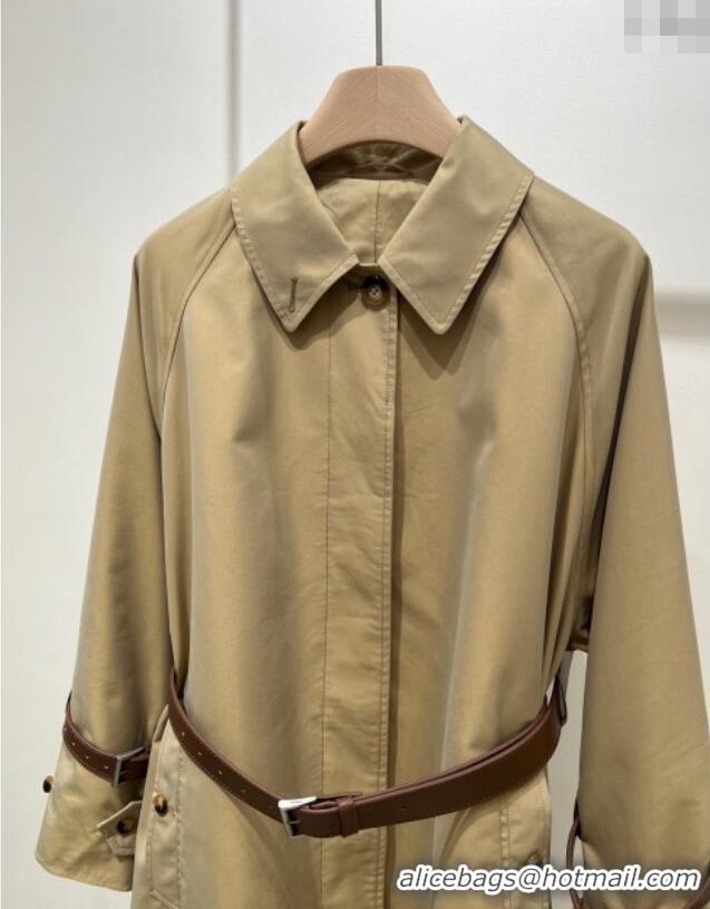 Famous Brand Prada Long Coat PR090409 Khaki 2025