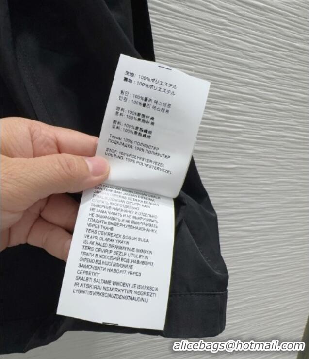 Super Quality Prada Jacket with Belt PR090409 Black 2025