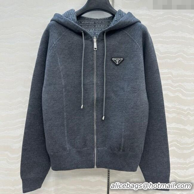 Prada Reversible Jacket PR090417 Grey 2025