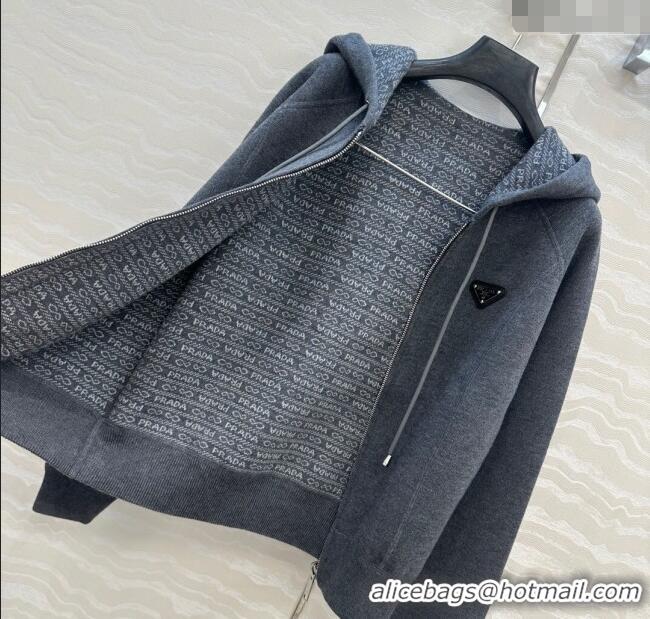 Prada Reversible Jacket PR090417 Grey 2025