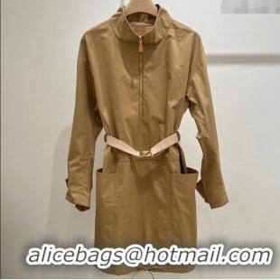 Super Quality Prada Cotton Shirt Dress PR090431 Beige 2025