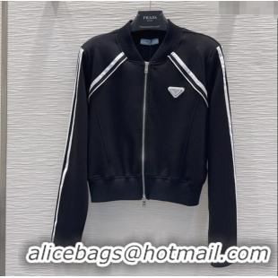 Traditional Discount Prada Cotton Jacket DR090407 Black 2025