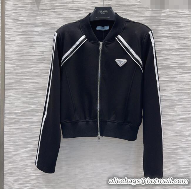 Traditional Discount Prada Cotton Jacket DR090407 Black 2025