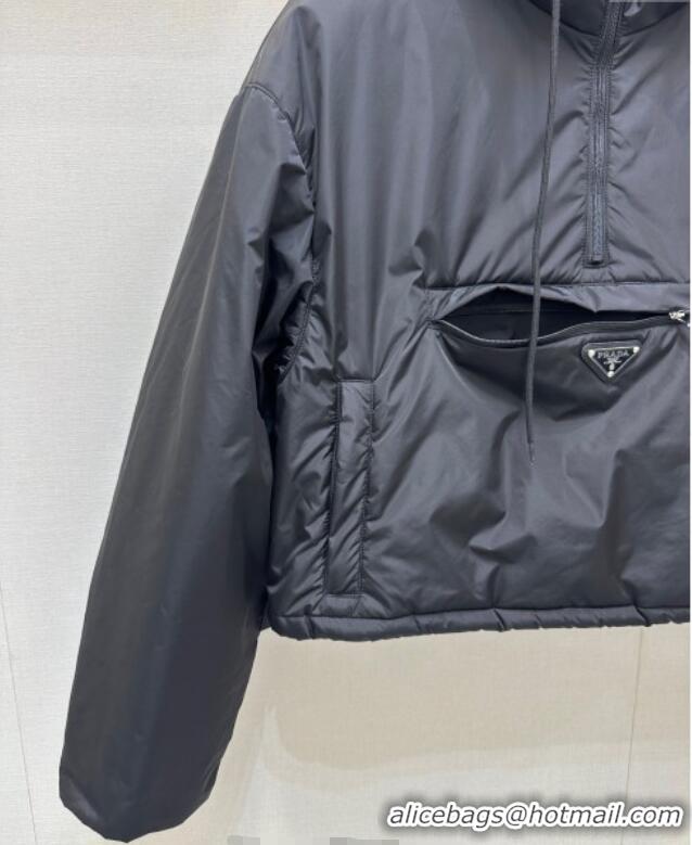 Buy Promotional Prada Padded Blouse PR090516 Black 2025