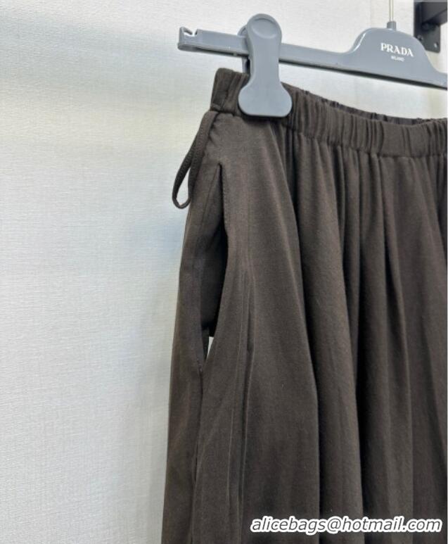 New Design Prada Skirt PR090517 Brown 2025