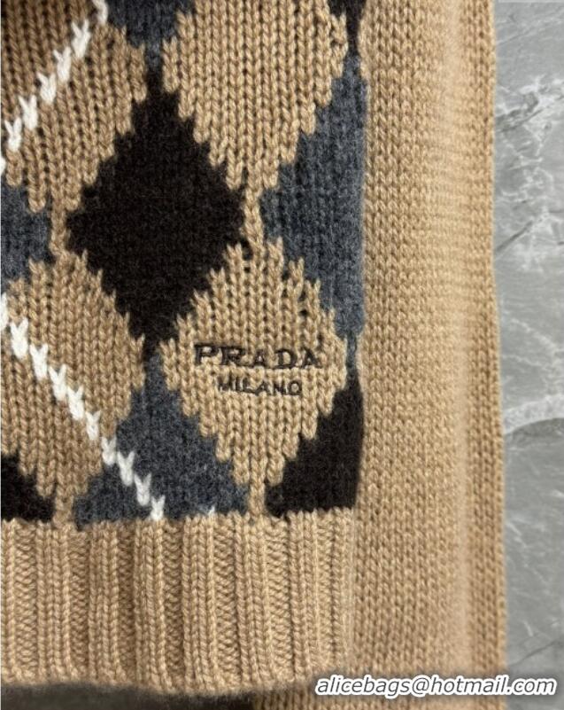 Well Crafted Prada Cashmere Sweater P91704 Brown 2025