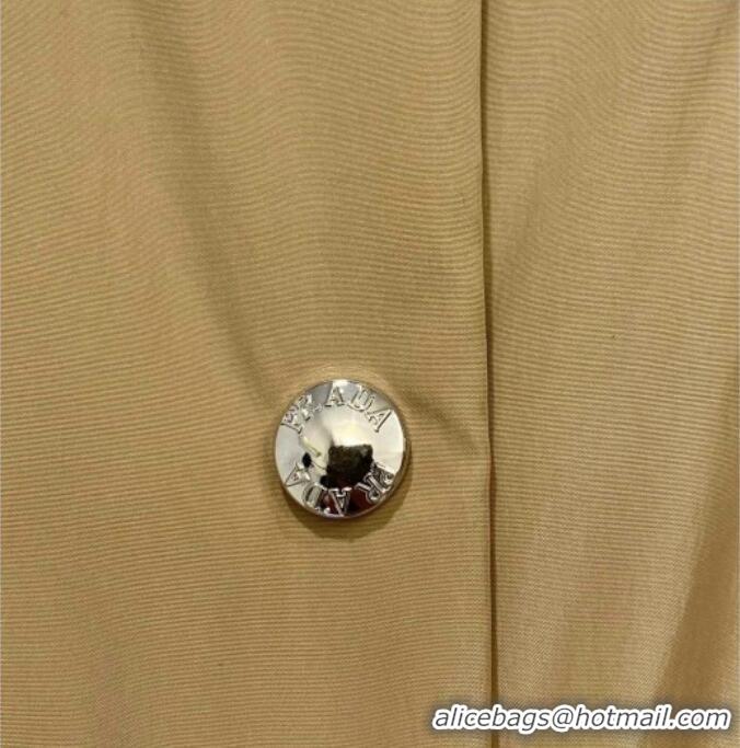 Traditional Discount Prada Cotton-Padded Jacket and Pants Set PR091960 Beige 2025