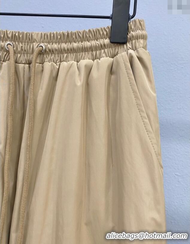 Traditional Discount Prada Cotton-Padded Jacket and Pants Set PR091960 Beige 2025