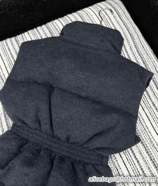 Famous Brand Prada Wool Down Vest PR091979 Grey 2025