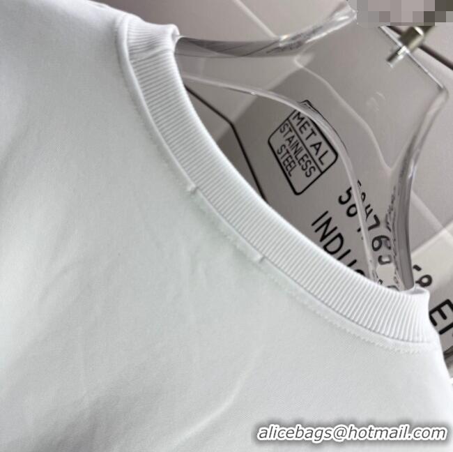 Buy Cheapest Prada Sweatshirt P101301 White 2025 (For women and men)