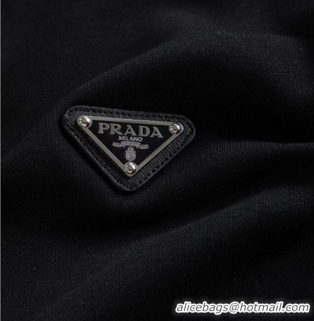 Super Quality Prada Mens Sweatshirt P101403 Black 2025