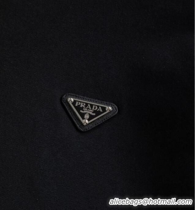 Super Quality Prada Mens Sweatshirt P101403 Black 2025