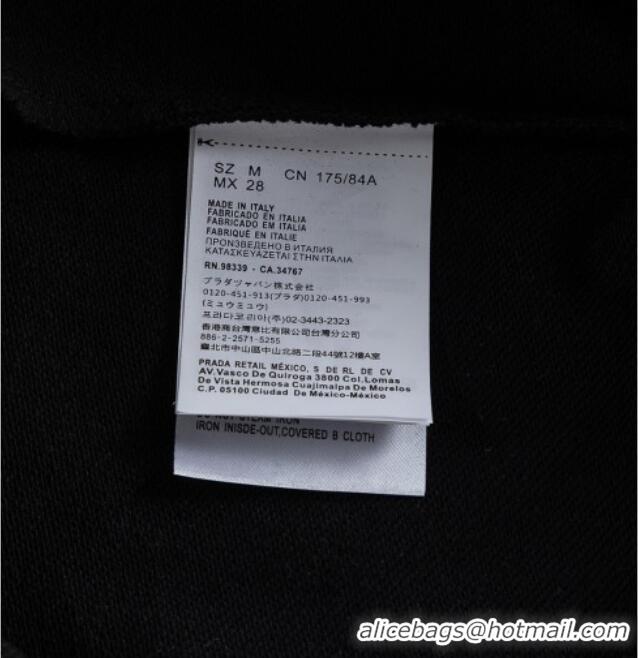 Super Quality Prada Mens Sweatshirt P101403 Black 2025