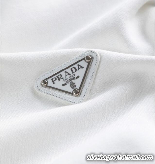 Buy Inexpensive Prada Mens Sweatshirt P101404 White 2025