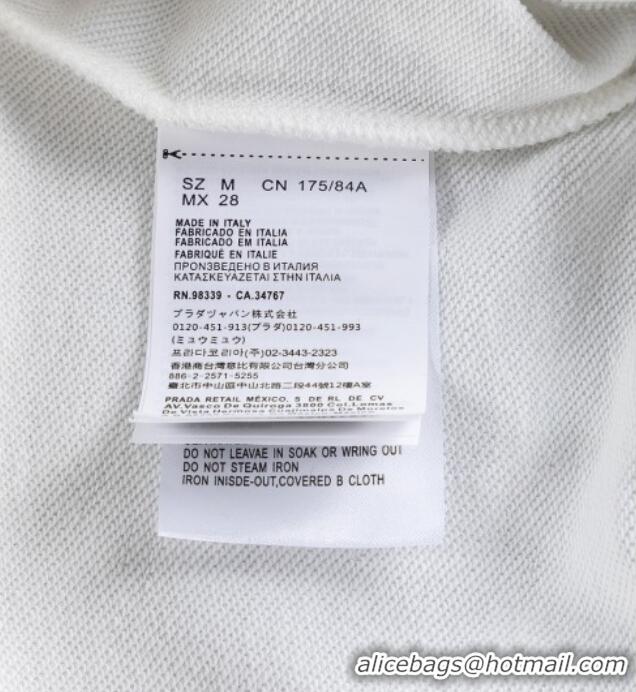 Buy Inexpensive Prada Mens Sweatshirt P101404 White 2025