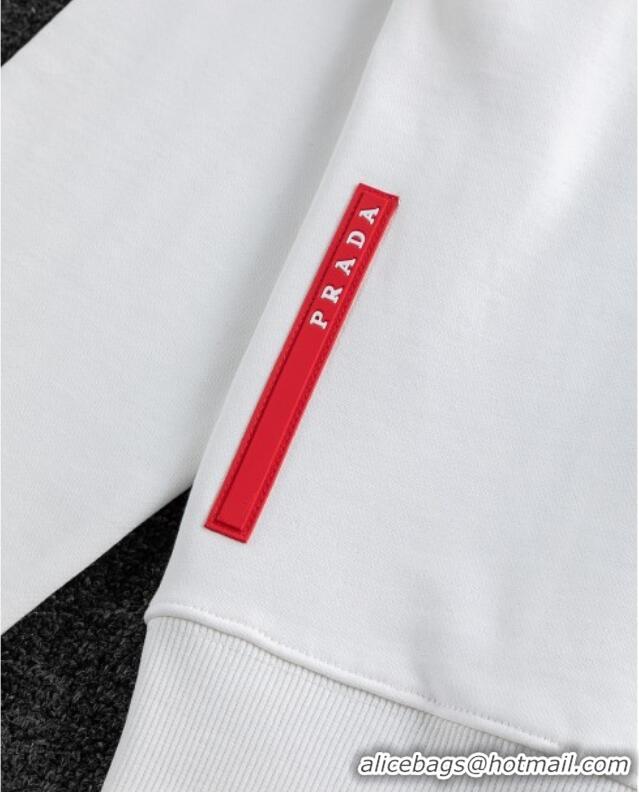 Buy Inexpensive Prada Mens Sweatshirt P101404 White 2025