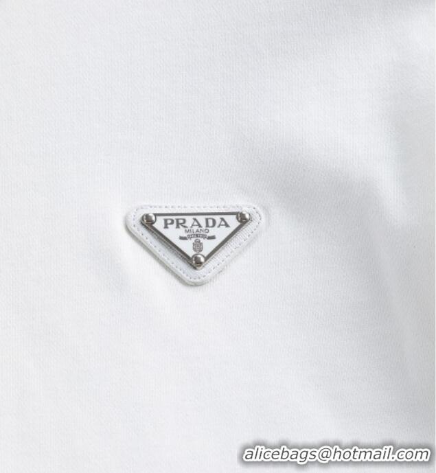 Buy Inexpensive Prada Mens Sweatshirt P101404 White 2025