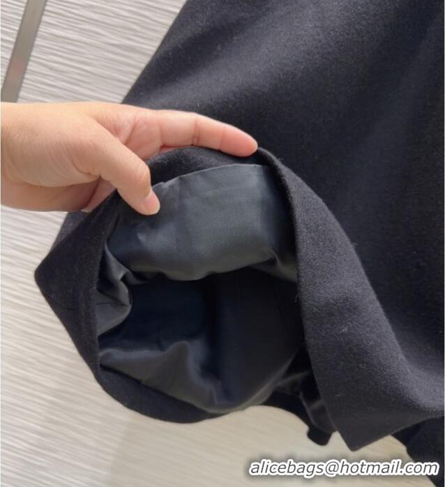 Well Crafted Dior Wool Blend Dress DR101505 Black 2025