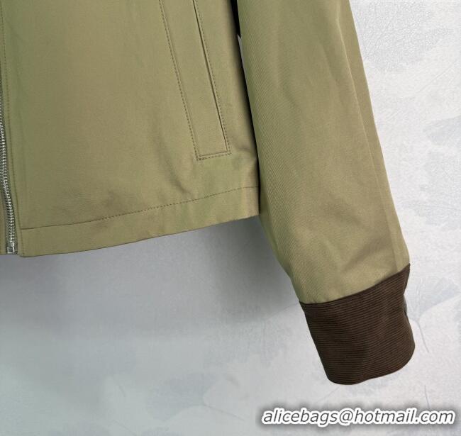 Market Sells Prada Cotton Jacket PR110632 Khaki 2025