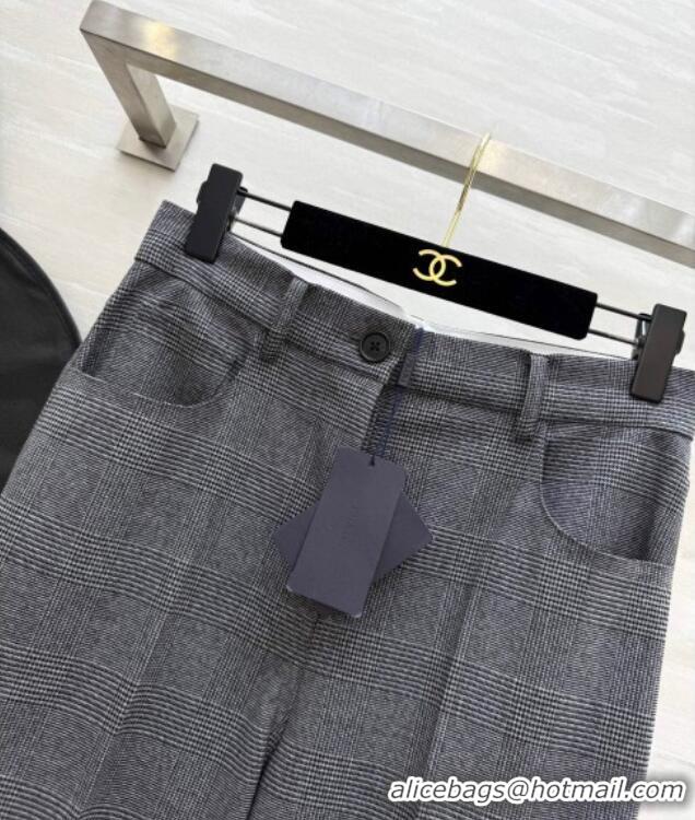 Best Price Prada Short Jacket and Pants Set PR111460 Grey 2025