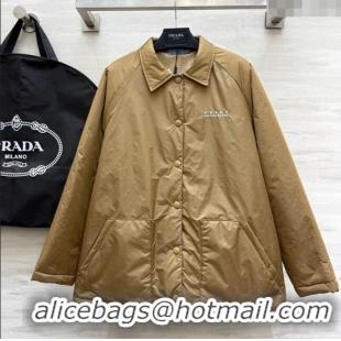 Reasonable Price Prada Nylon Jacket PR111461 Khaki 2025