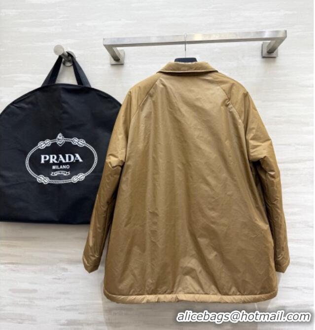 Reasonable Price Prada Nylon Jacket PR111461 Khaki 2025