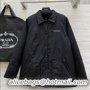 Unique Grade Prada Nylon Jacket PR111461 Black 2025