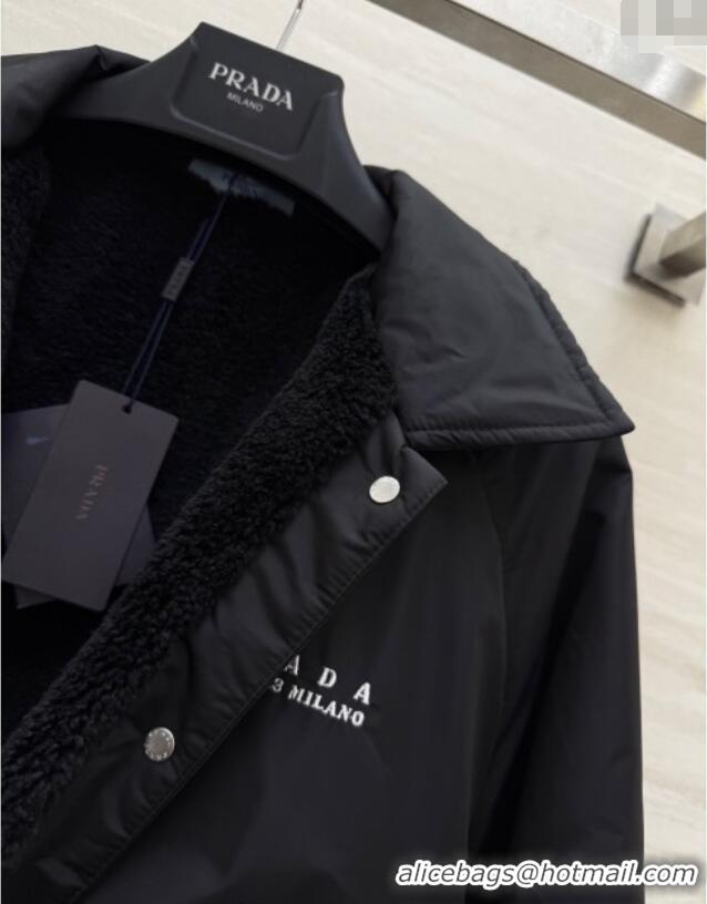 Unique Grade Prada Nylon Jacket PR111461 Black 2025