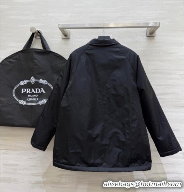 Unique Grade Prada Nylon Jacket PR111461 Black 2025