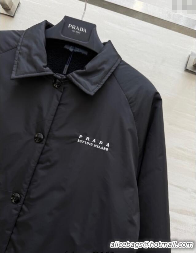 Unique Grade Prada Nylon Jacket PR111461 Black 2025