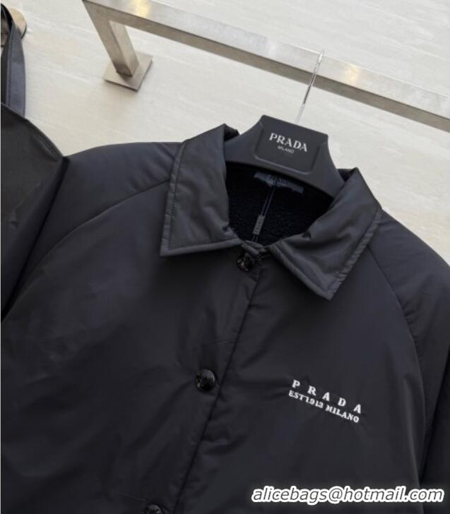 Unique Grade Prada Nylon Jacket PR111461 Black 2025