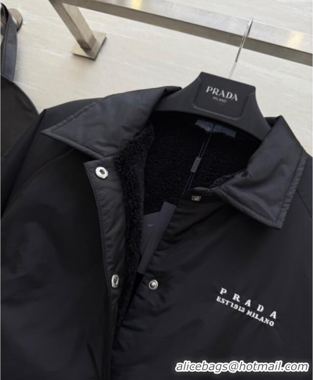 Unique Grade Prada Nylon Jacket PR111461 Black 2025