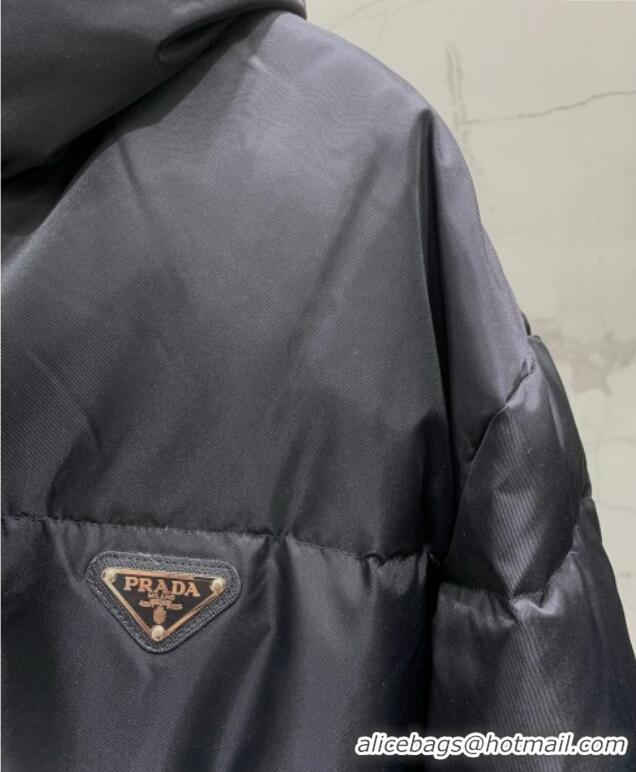 Unique Discount Prada Padded Jacket PR111523 Black 2025