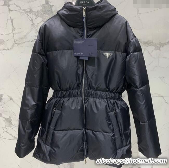 Unique Discount Prada Padded Jacket PR111523 Black 2025