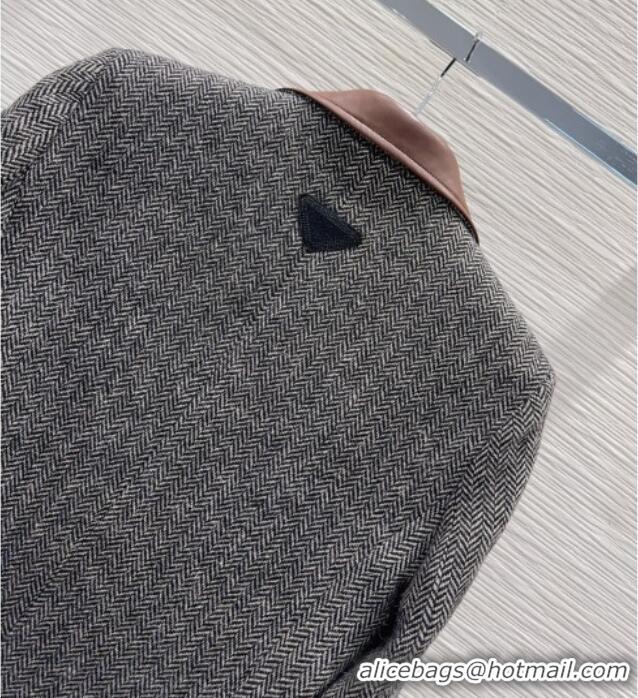 Top Quality Prada Jacket PR111520 Grey 2025