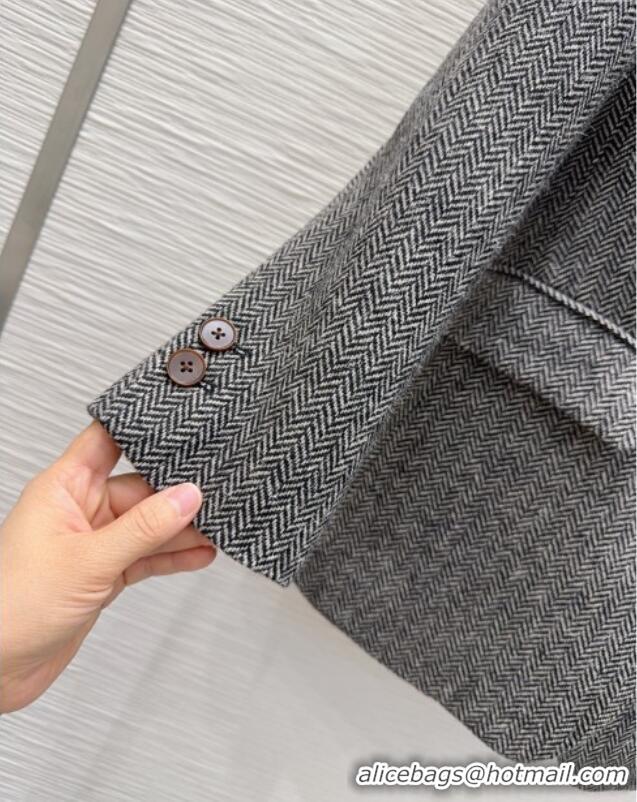 Top Quality Prada Jacket PR111520 Grey 2025