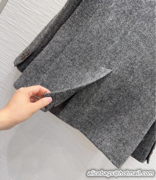 Top Quality Prada Jacket PR111520 Grey 2025