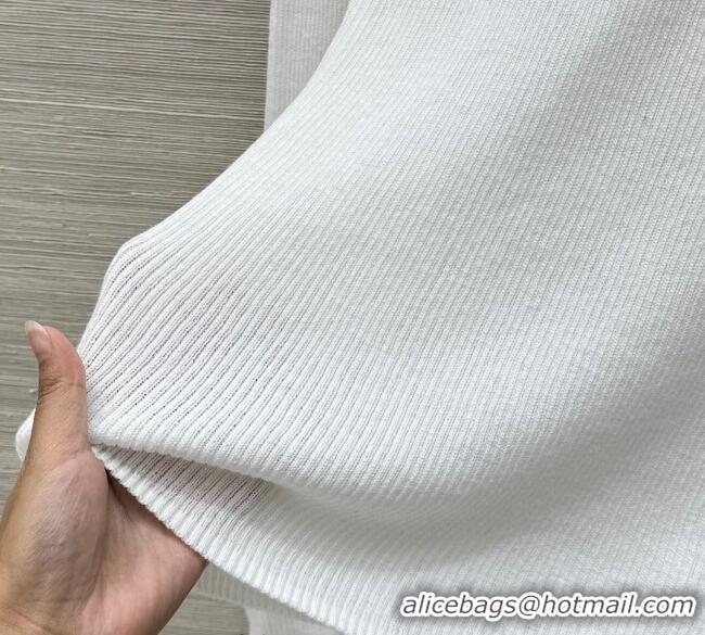 Top Quality Prada Wool Sweater PR111529 White 2025